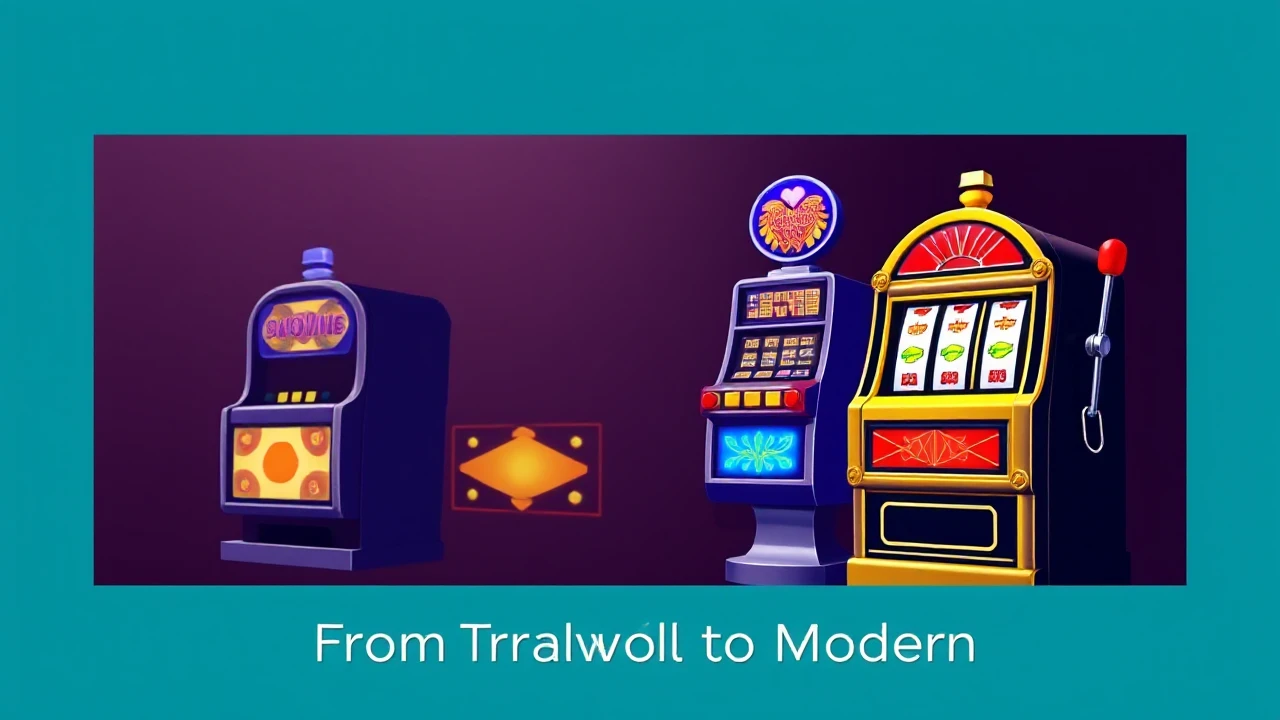 From Traditional to Modern: The Journey of Slot Machines