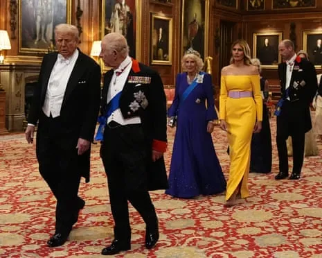 The Royal Family Deploy Red Carpet During Demonstrations; Kimmel Pulled From Air Over Kirk Remarks