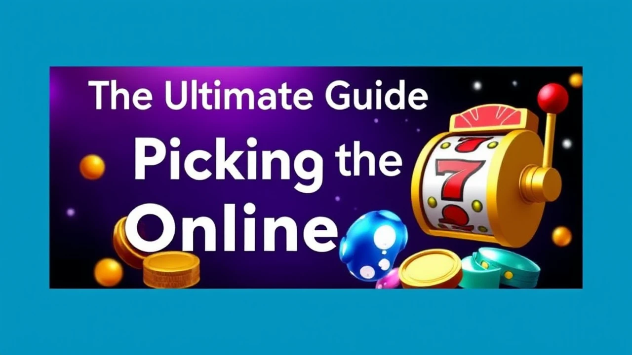 The Ultimate Guide for Picking the Best Online Slots
