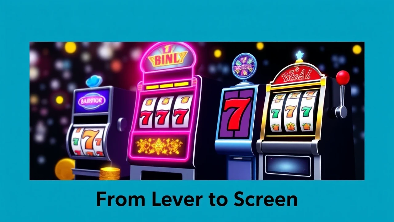 Unveiling the Evolution of Online Slot Technology: From Lever to Screen