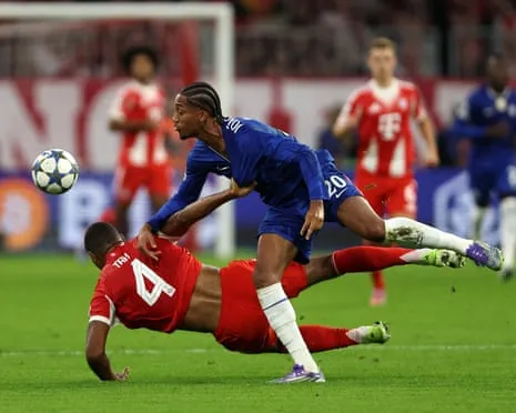 The Blues' boss explodes as the German giants defender Jonathan Tah escapes red card during UCL loss