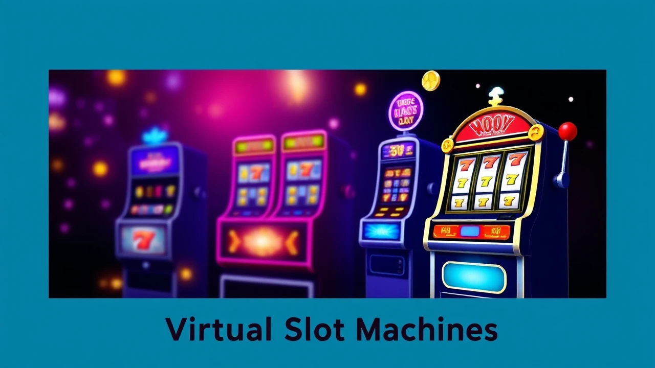 The Emergence of Virtual Slot Machines: A Trendy Casino Experience
